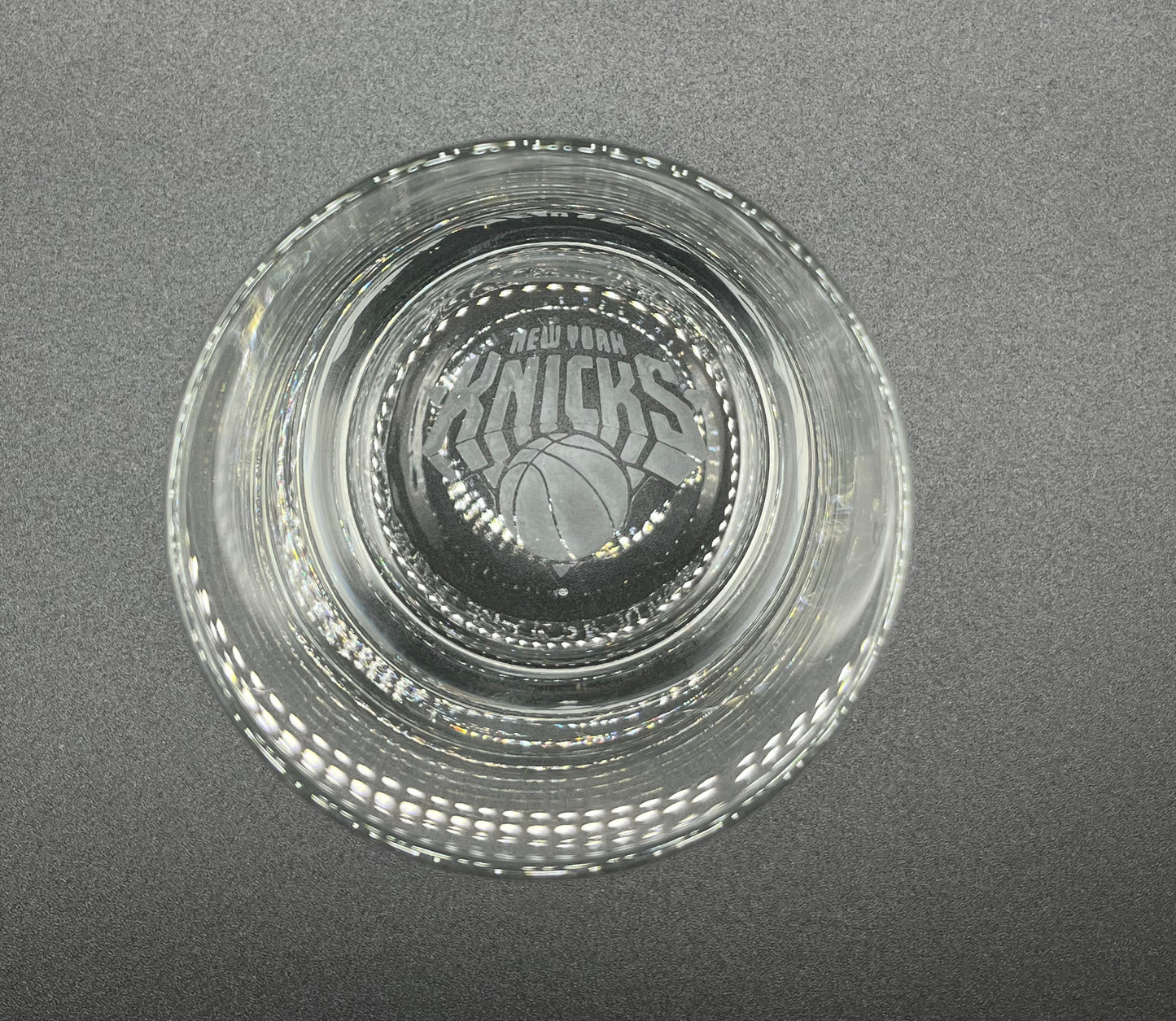 New York Knicks Heavy-Base Whiskey Glass